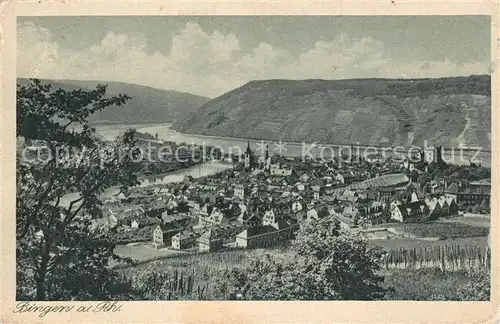 AK / Ansichtskarte Bingen_Rhein Panorama Bingen Rhein