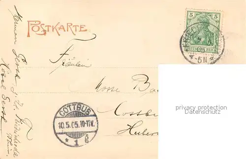 AK / Ansichtskarte Friedrichroda Blick vom Kurhaus Friedrichroda