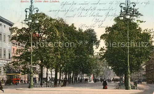 AK / Ansichtskarte Berlin Unter den Linden Berlin