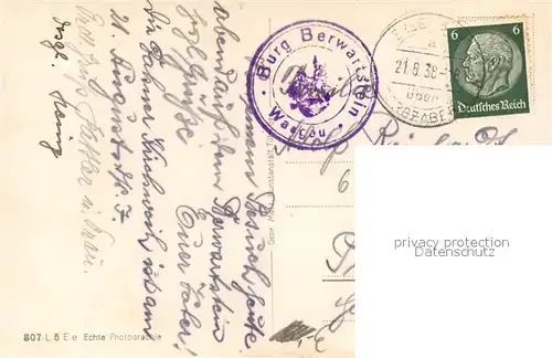 AK / Ansichtskarte Dahn Hochstein mit Kapelle Dahn