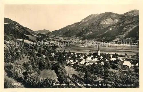 AK / Ansichtskarte Gaishorn_See Panorama Gaishorn See