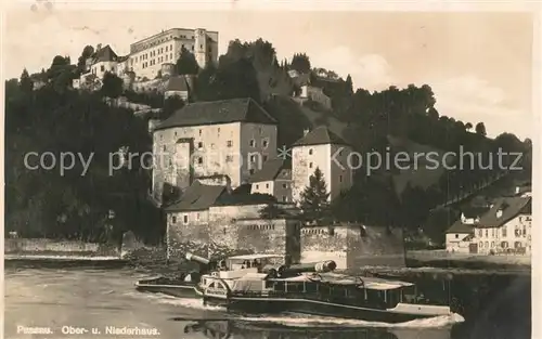 AK / Ansichtskarte Passau Festungen Ober und Niederhaus Passau