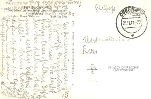 AK / Ansichtskarte Coburg Burgschaenke Veste Coburg Coburg