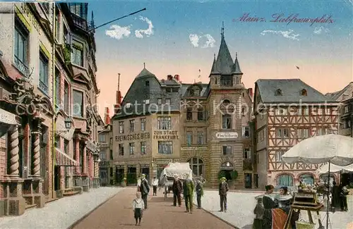 AK / Ansichtskarte Mainz_Rhein Liebfrauenplatz Mainz Rhein