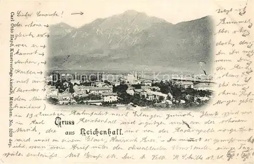 AK / Ansichtskarte Reichenhall_Bad Panorama Reichenhall_Bad