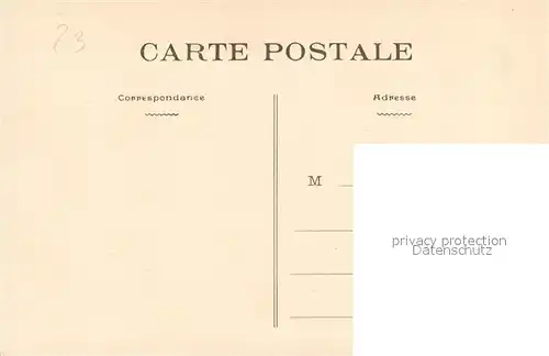 AK / Ansichtskarte Boussac_Creuse Le Chateau Entree principale Boussac Creuse