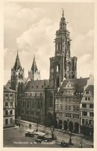 AK / Ansichtskarte Heilbronn_Neckar Kilianskirche Heilbronn Neckar