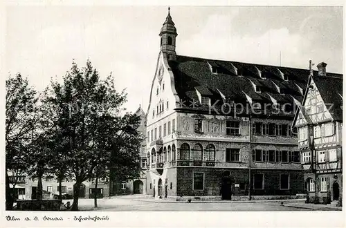 AK / Ansichtskarte Ulm_Donau Schwoerhaus Ulm_Donau