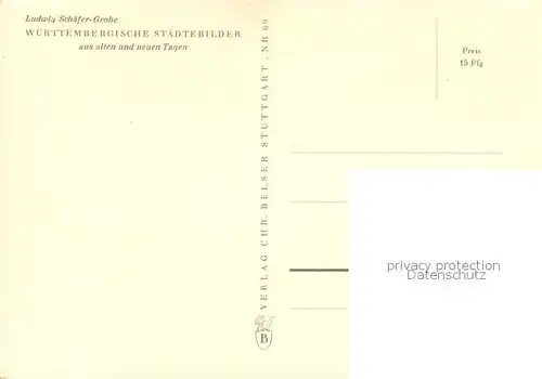 AK / Ansichtskarte Marbach_Neckar Altes Staedtebild Marbach Neckar