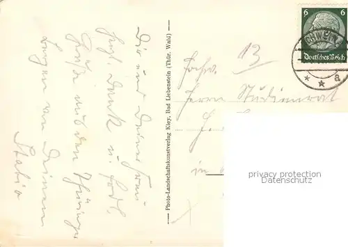 AK / Ansichtskarte Schweina_Bad_Liebenstein Schloss Altenstein Schweina_Bad_Liebenstein