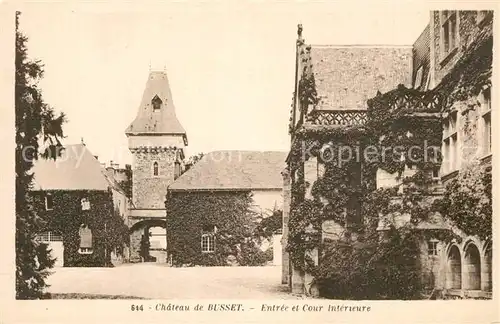 AK / Ansichtskarte Busset Chateau Busset