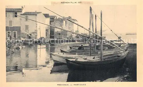 AK / Ansichtskarte Martigues Hafen Boote Martigues