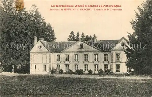 AK / Ansichtskarte Moulins la Marche Chateau de la Clochetiere  Moulins la Marche