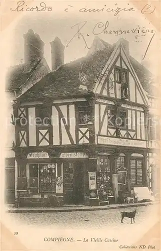 AK / Ansichtskarte Compiegne_Oise Vieille Cassine  Compiegne Oise
