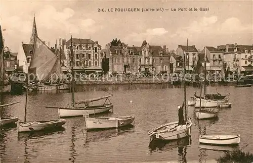 AK / Ansichtskarte Le_Pouliguen Port et Quai Le_Pouliguen
