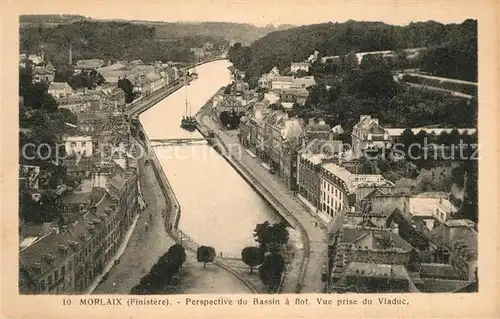 AK / Ansichtskarte Morlaix Bassin a Flot Morlaix