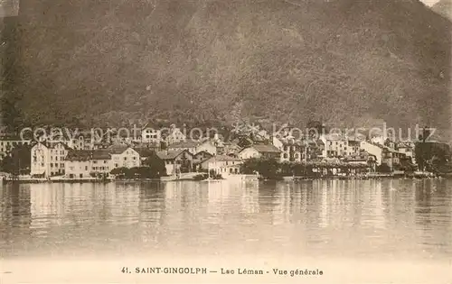AK / Ansichtskarte Saint Gingolph_Haute_Savoie Lac Leman  Saint Gingolph_Haute