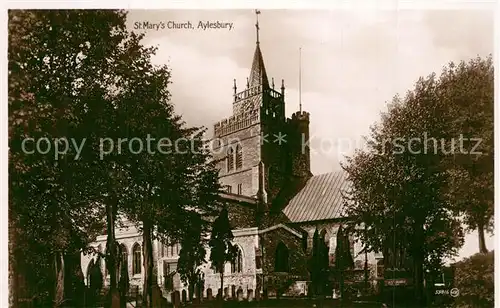 AK / Ansichtskarte Aylesbury St Marys Church Aylesbury