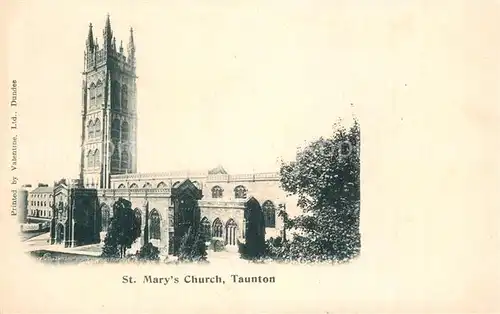 AK / Ansichtskarte Taunton_Deane St Marys Church 