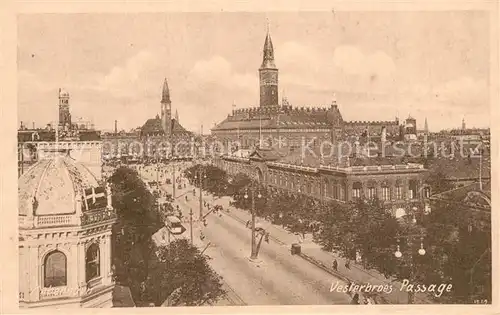 AK / Ansichtskarte Kobenhavn Vesterbroes Passage Kobenhavn