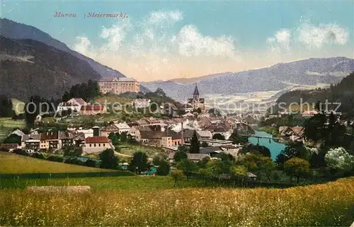 AK / Ansichtskarte Murnau_Staffelsee Panorama Murnau_Staffelsee