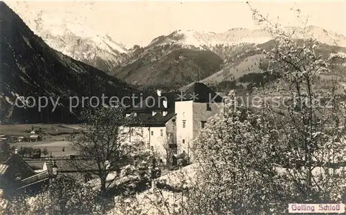 AK / Ansichtskarte Golling_Salzach Schloss Panorama Golling Salzach