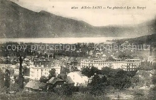 AK / Ansichtskarte Aix les Bains Lac du Bourget  Aix les Bains