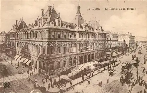 AK / Ansichtskarte Lyon_France Palais de la Bourse  Lyon France