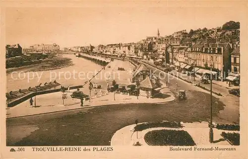 AK / Ansichtskarte Trouville sur Mer Boulevard Fernand Moureaux Trouville sur Mer