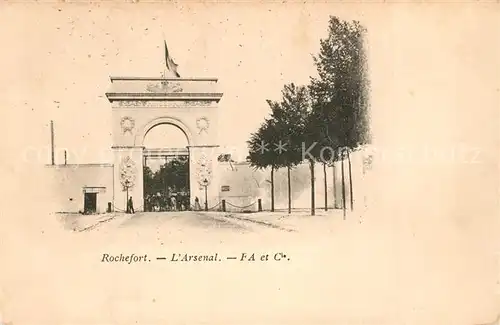 AK / Ansichtskarte Rochefort_Charente Maritime Arsenal Rochefort