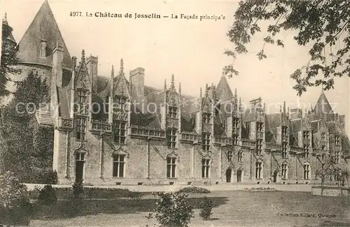AK / Ansichtskarte Josselin Chateau  Josselin