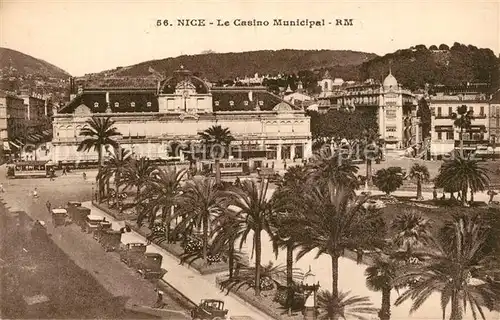 AK / Ansichtskarte Nice_Alpes_Maritimes Casino Municipal Nice_Alpes_Maritimes