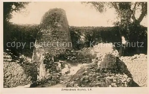 AK / Ansichtskarte Zimbabwe_Simbabwe Ruins Zimbabwe Simbabwe