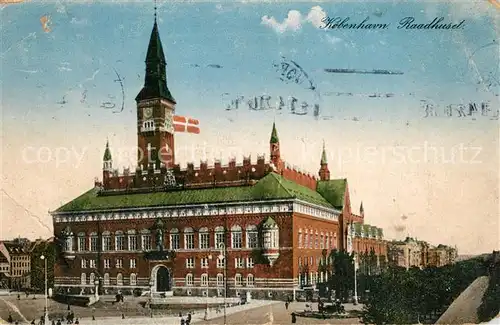 AK / Ansichtskarte Kobenhavn Raadhuset Kobenhavn