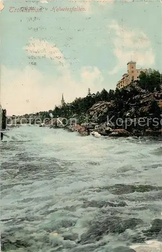 AK / Ansichtskarte Trollhaettan Helvetesfallen Trollhaettan