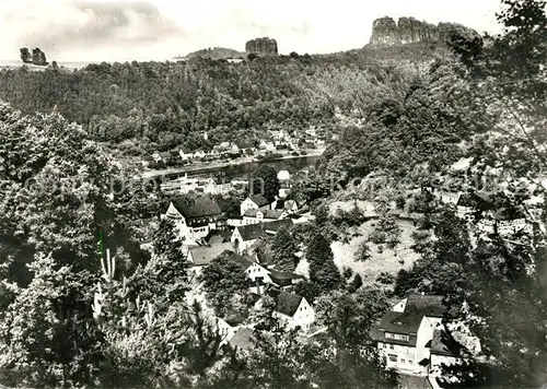 AK / Ansichtskarte Krippen_Bad_Schandau Panorama Krippen_Bad_Schandau