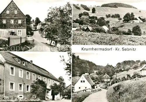 AK / Ansichtskarte Krumhermsdorf Teilansichten Krumhermsdorf
