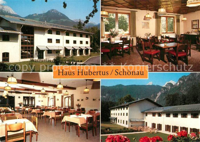 Ak Ansichtskarte Schoenau Berchtesgaden Bundesbahn Sozialwerk