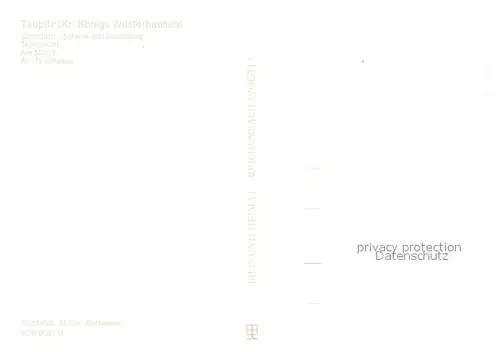 AK / Ansichtskarte Teupitz Gaststaette Schenk von Landsberg Teilansicht Markt Teupitzsee Teupitz