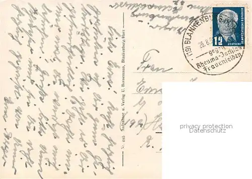 AK / Ansichtskarte Blankenburg_Harz Schlammbad Panorama Blankenburg_Harz