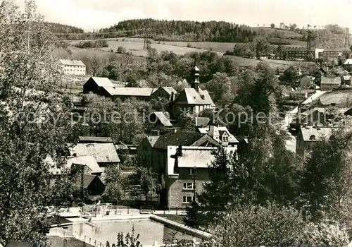 AK / Ansichtskarte Markersbach_Raschau Markersbach Panorama Markersbach