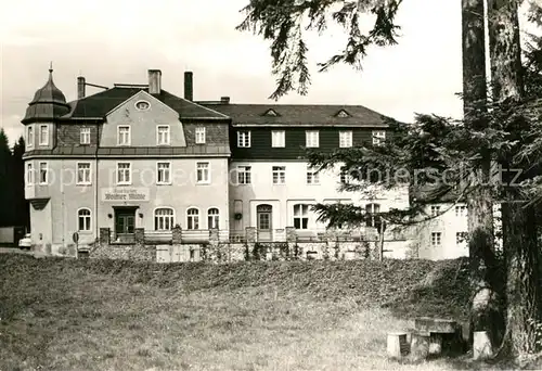 AK / Ansichtskarte Crottendorf_Erzgebirge Genesungsheim Wolfner Muehle 