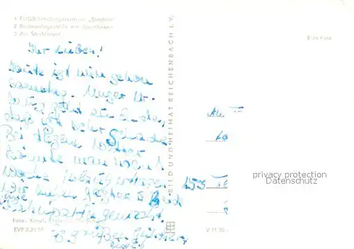 AK / Ansichtskarte Neuglobsow FDGB Erholungsheim Stechlin Bootssteg am Stechlinsee Neuglobsow