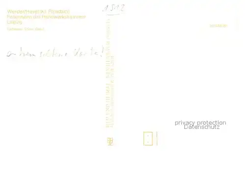 AK / Ansichtskarte Werder_Havel Ferienheim Glindowsee Speisesaal Werder Havel