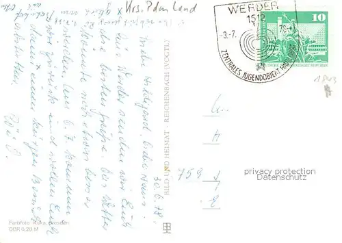 AK / Ansichtskarte Werder_Havel Havelpartien Yachthafen Strassenpartie Werder Havel