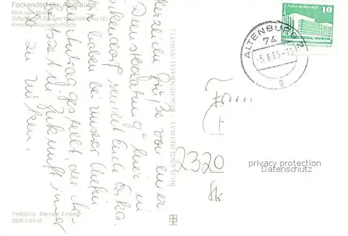 AK / Ansichtskarte Fockendorf_Altenburg Strandpartie Zeltplatz am Stausee Konsum Stauseegaststaette Fockendorf Altenburg