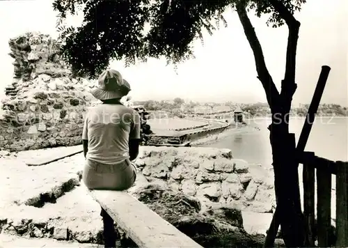 AK / Ansichtskarte Nessebar_Nessebyr Verbindungsweg Nessebar Nessebyr