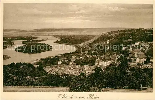 AK / Ansichtskarte Vallendar Rheinpartie Vallendar
