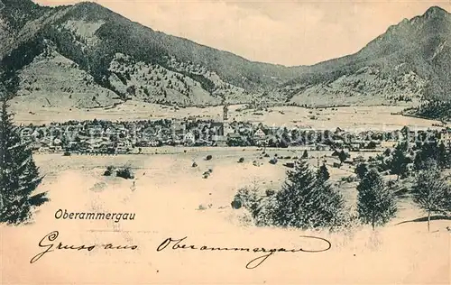AK / Ansichtskarte Oberammergau  Oberammergau