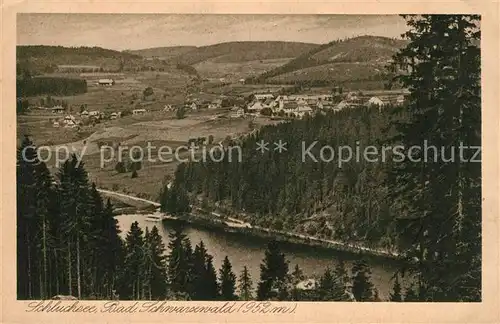 AK / Ansichtskarte Schluchsee  Schluchsee